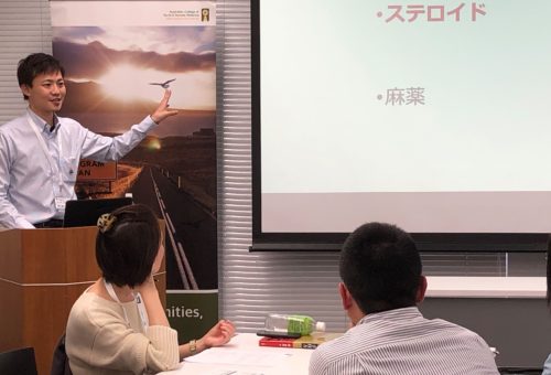 在宅医療について教鞭を揮う児玉先生