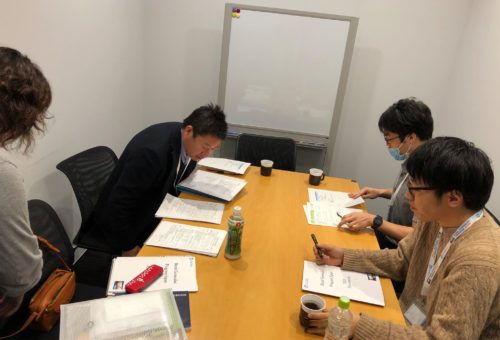 個人面談の様子